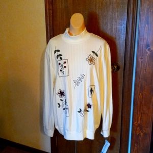 Alfred Dunner long sleeved top